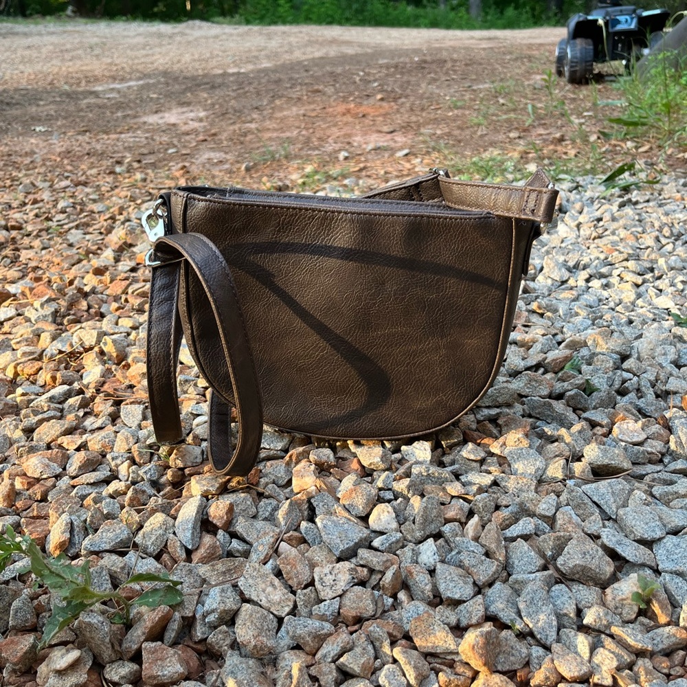 Thirty one half moon crossbody